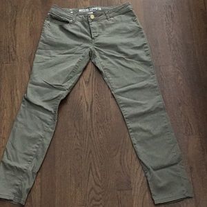 Mossimo green khaki pants size 11